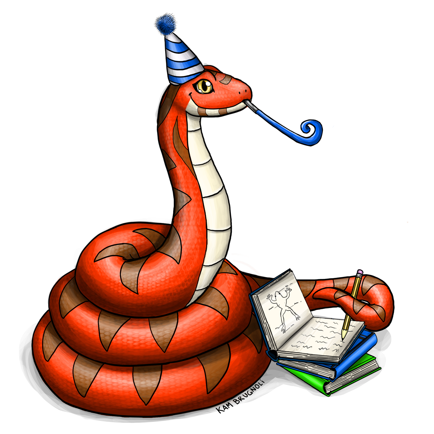 Party Safari Snake Logo